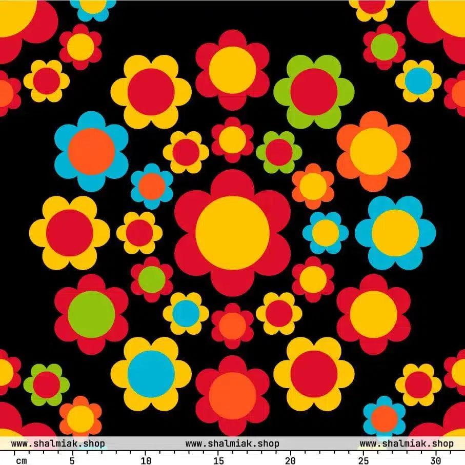 Fabric - FLOWERSHOP color