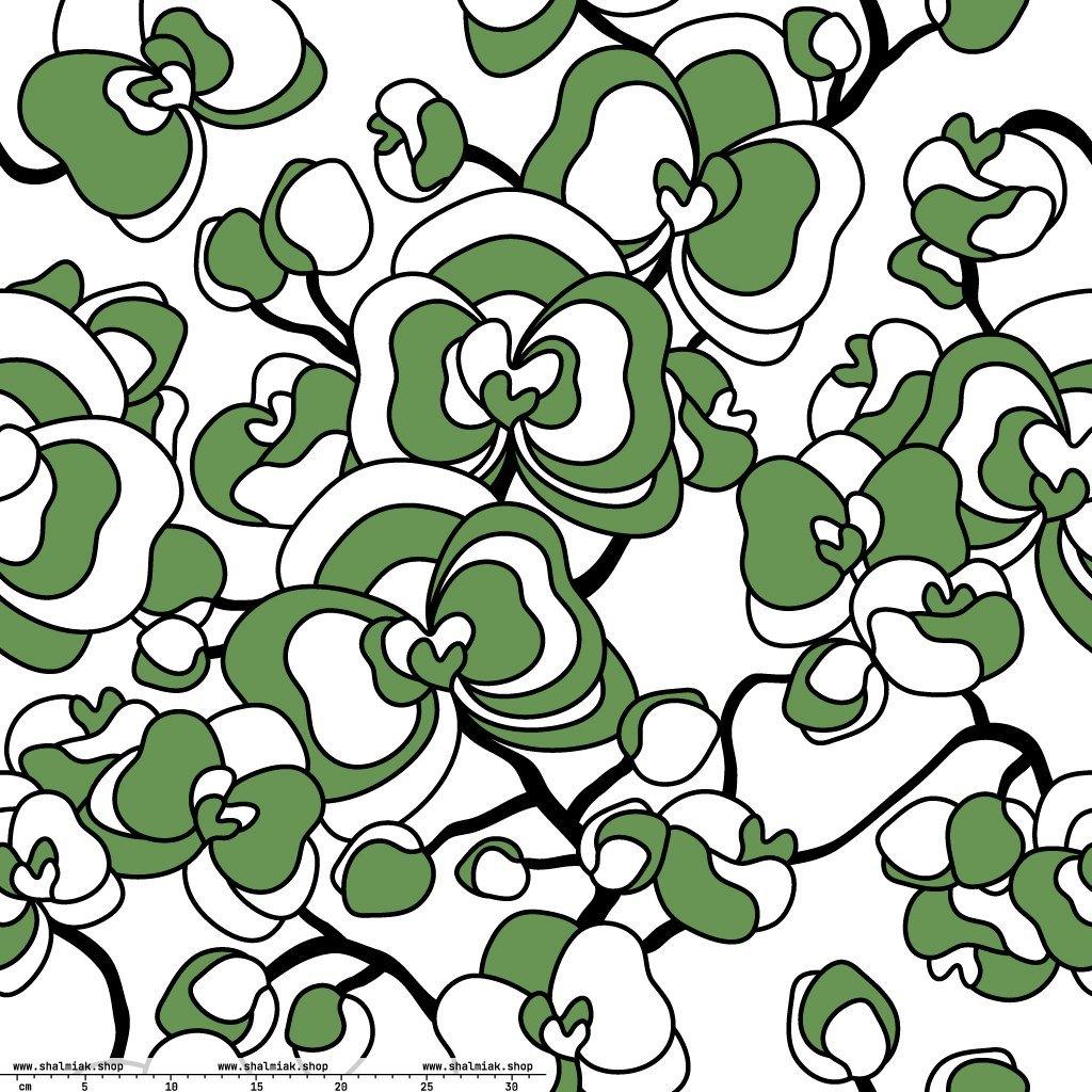 Fabric - JUBILEE simply green XL