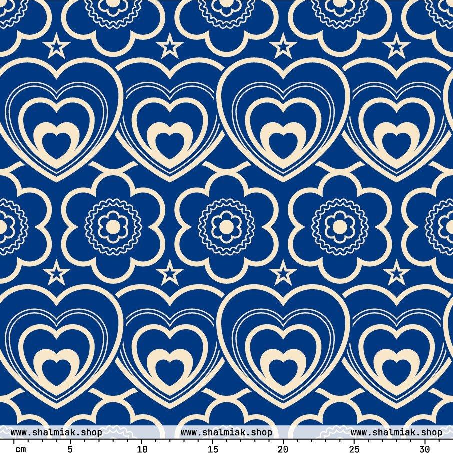 Fabric - RAMONA blue