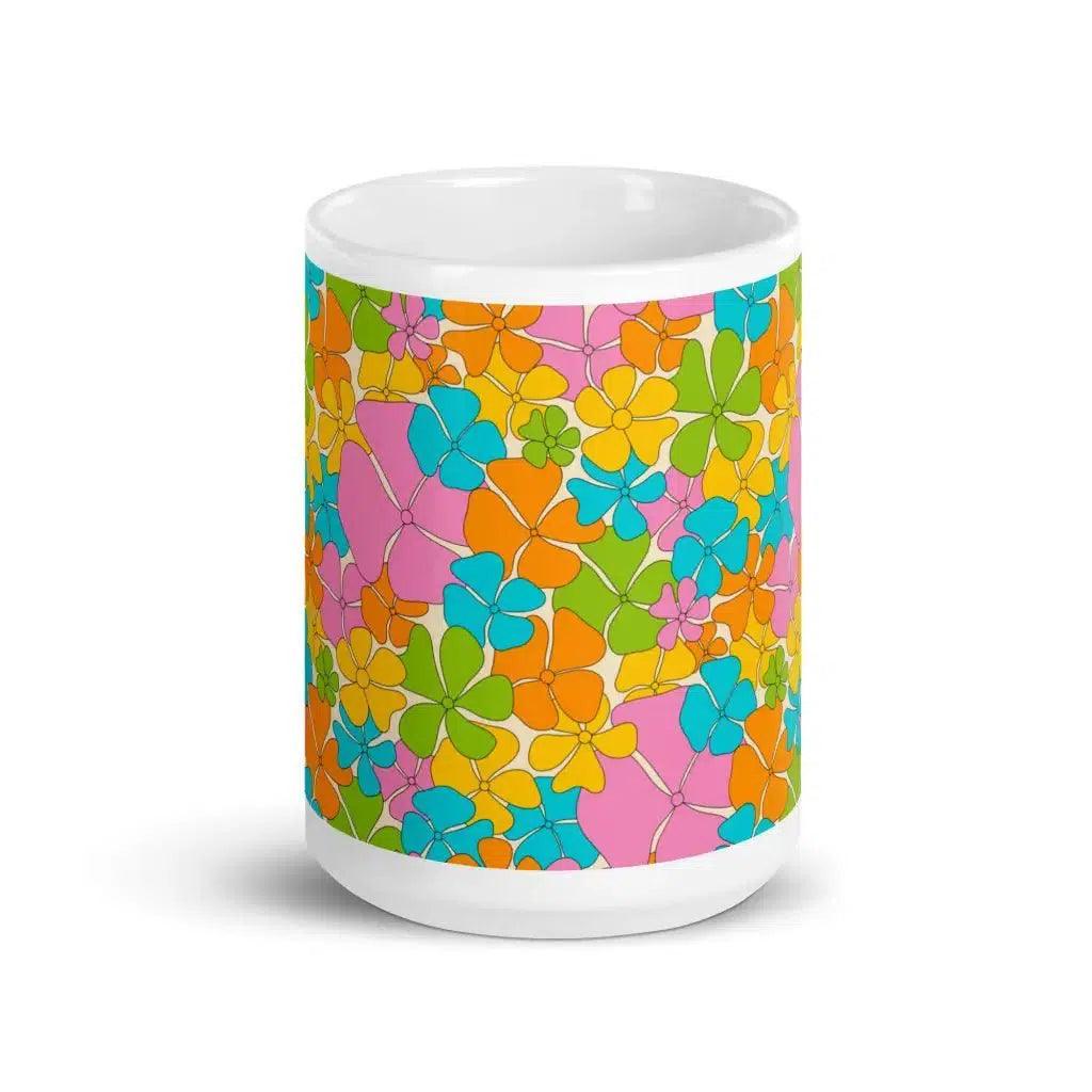Mug - ADELIE pastel - Wild Floral Print