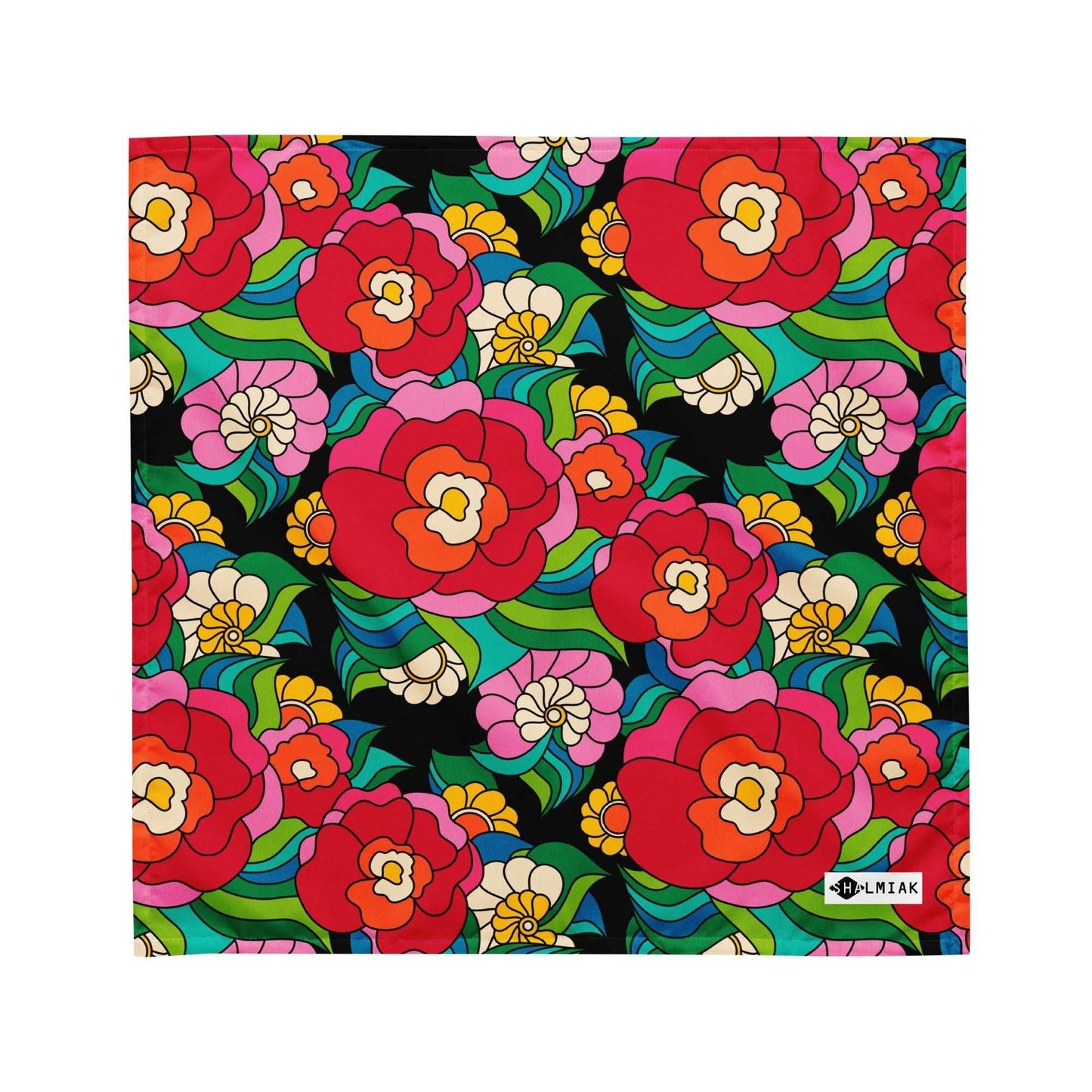 Bandana - BELLADRAMA - Big Bold Bloom Print