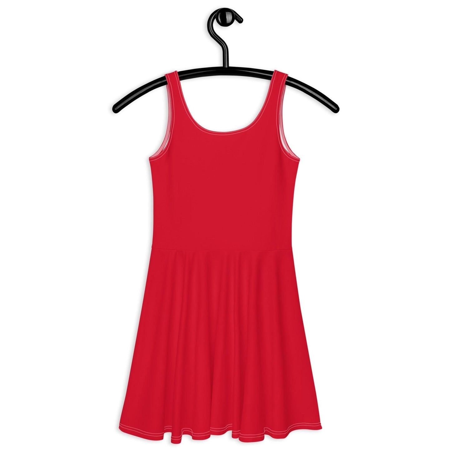Skater Dress - BASIC red