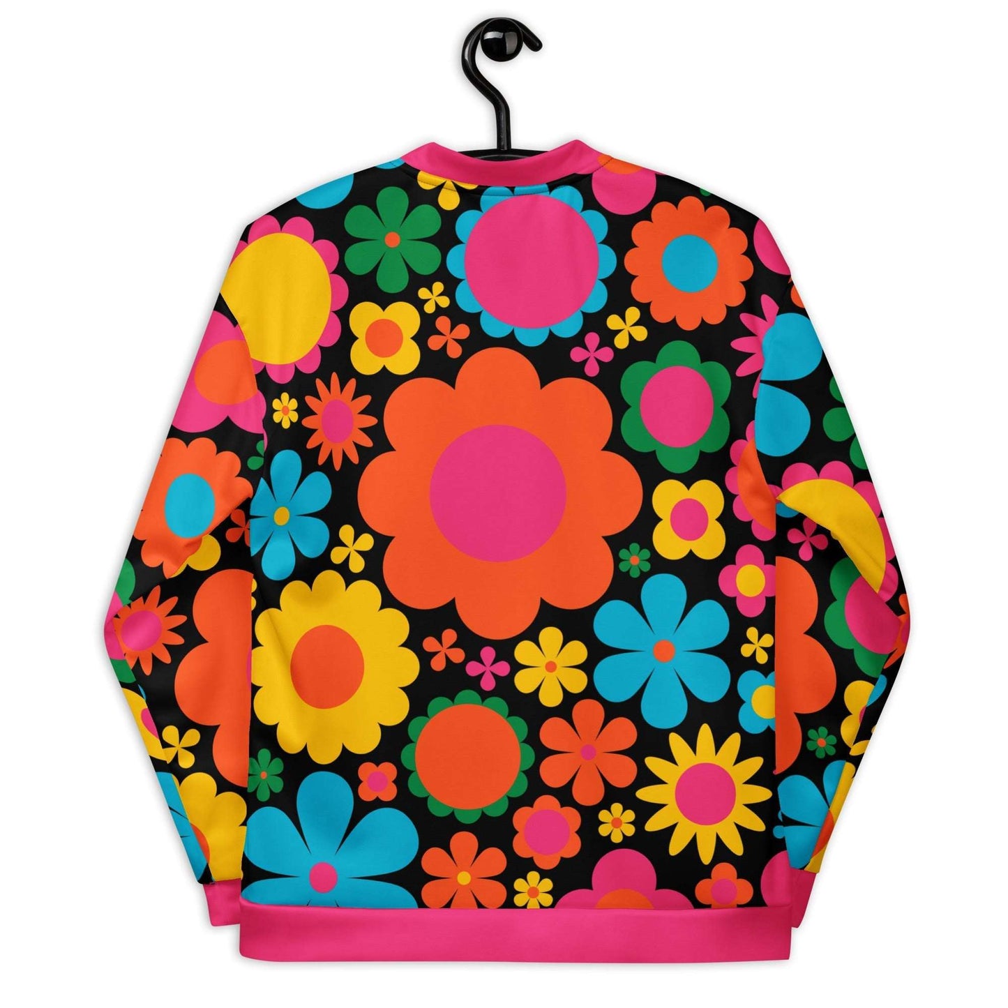 Bomber Jacket - BLOOMPOP happy - Popping Bloom Print