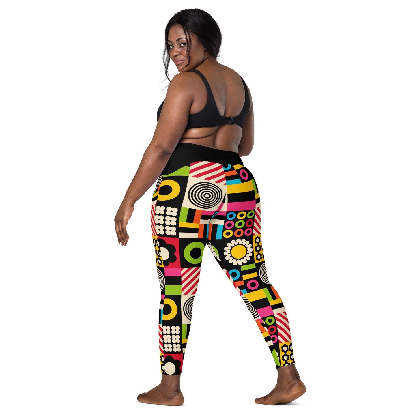 Leggings With Pockets - CANDYBOX - Bold Candy Shapes
