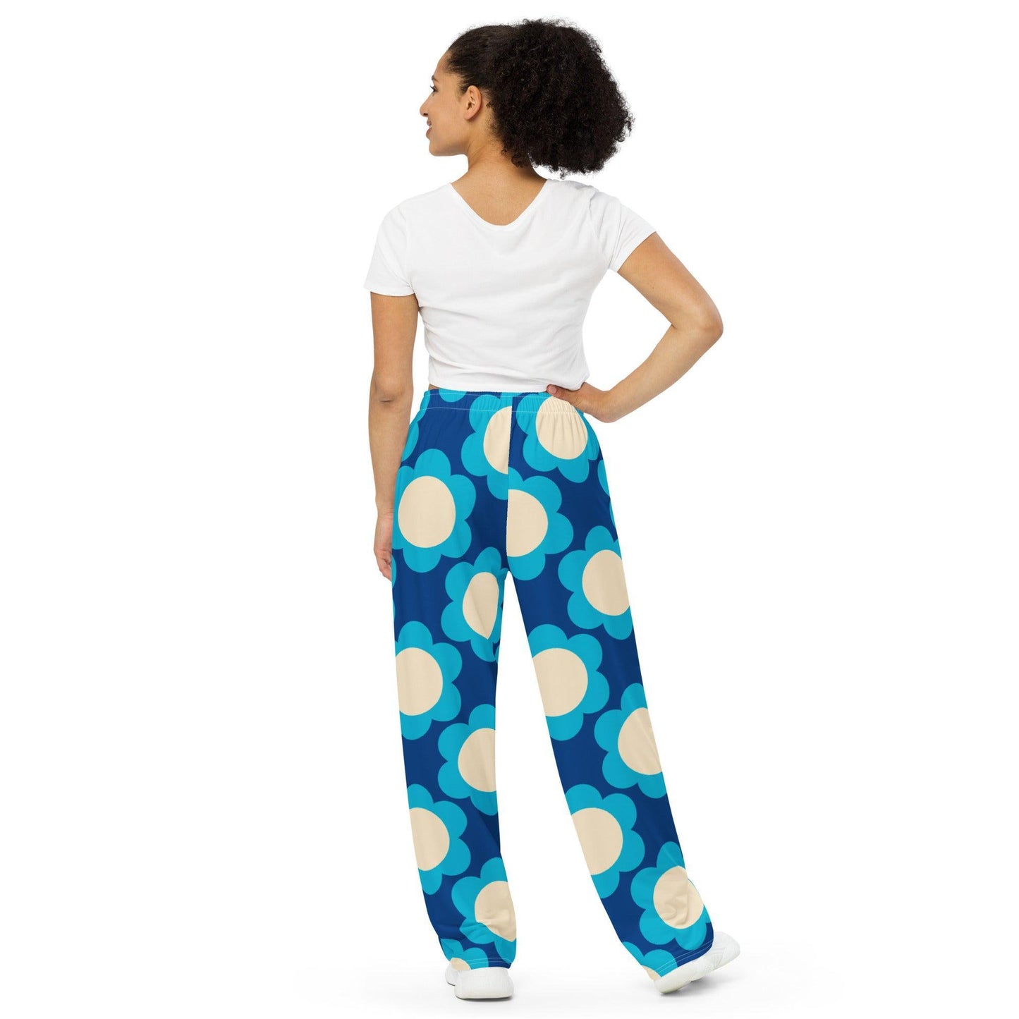 Pants - ELLIE blue - Classic Flower Print