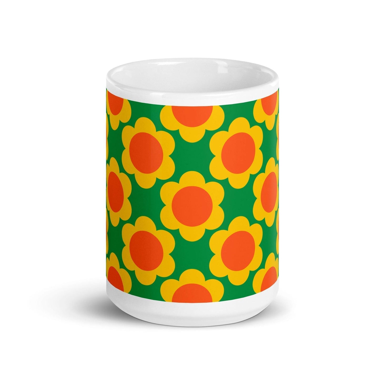 Mug - ELLIE green - Classic Flower Print