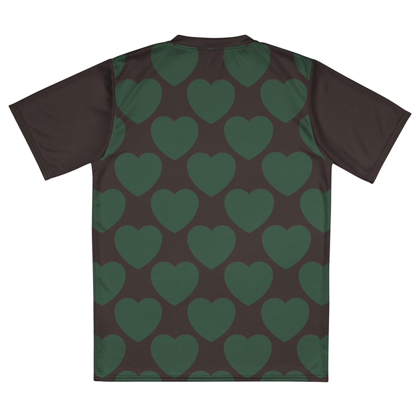 Sports Jersey - ELLIE LOVE forest - Bold heart print