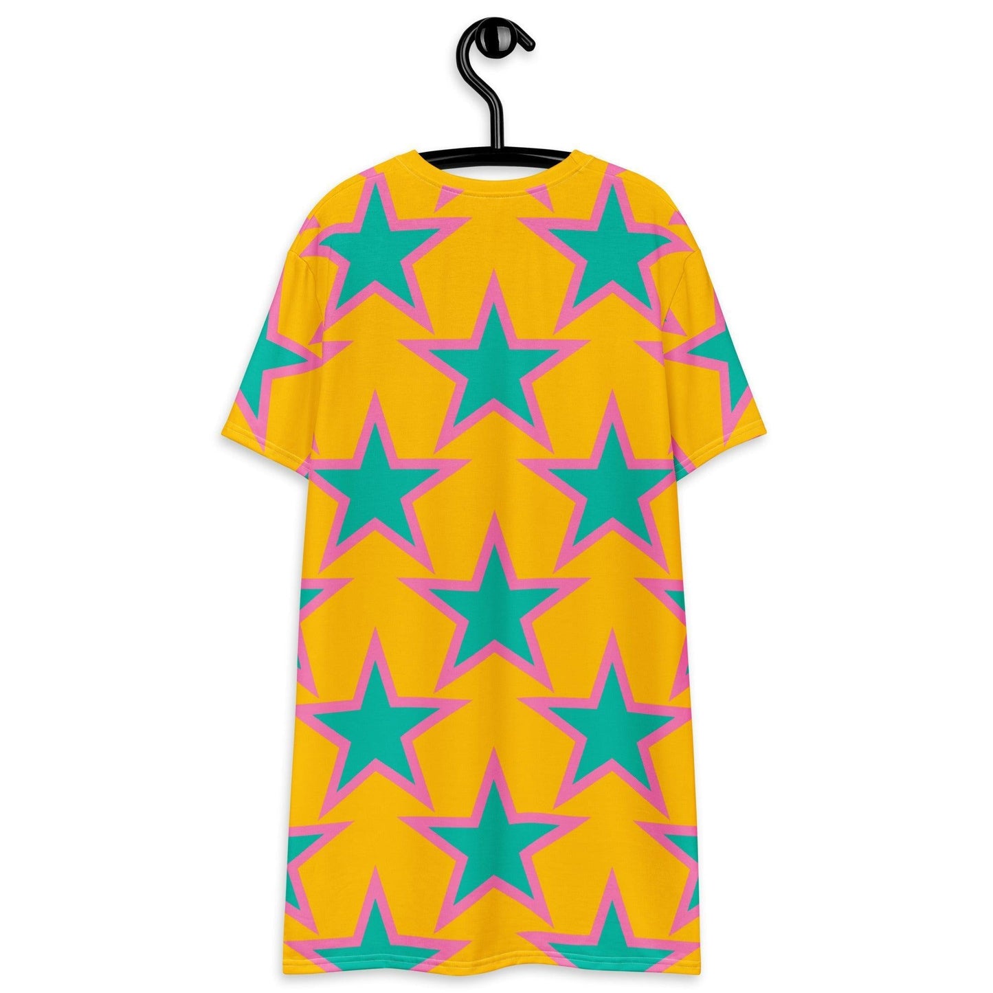 T-Shirt Dress - ELLIE STAR yellow - Classic Flower Print
