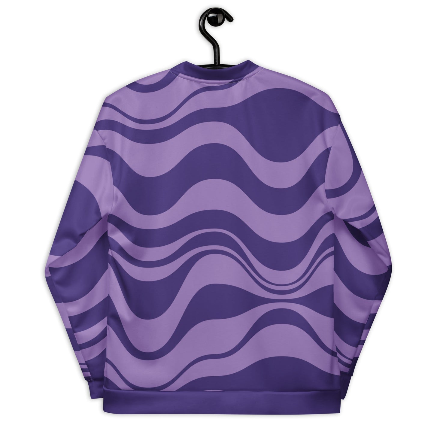 Bomber Jacket - ENERGY WAVES purple