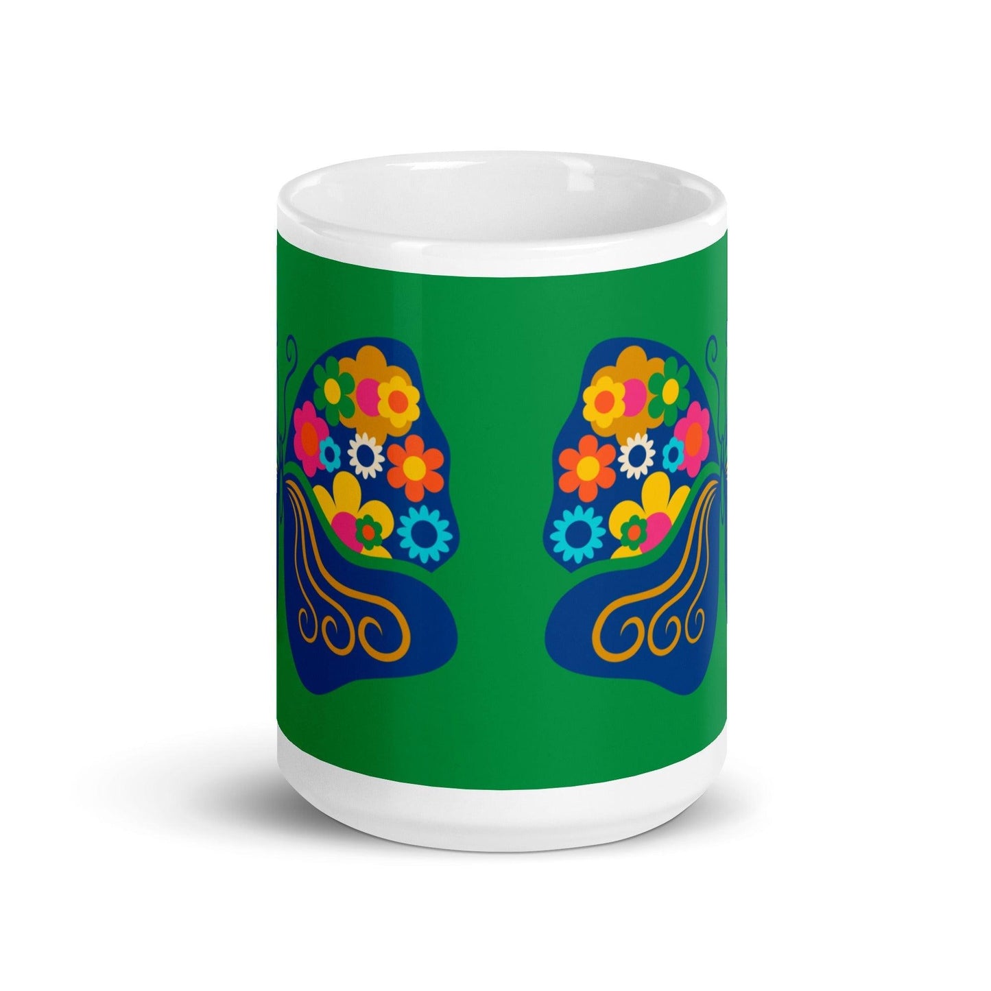 Mug - FAB FLOVERYFLY green
