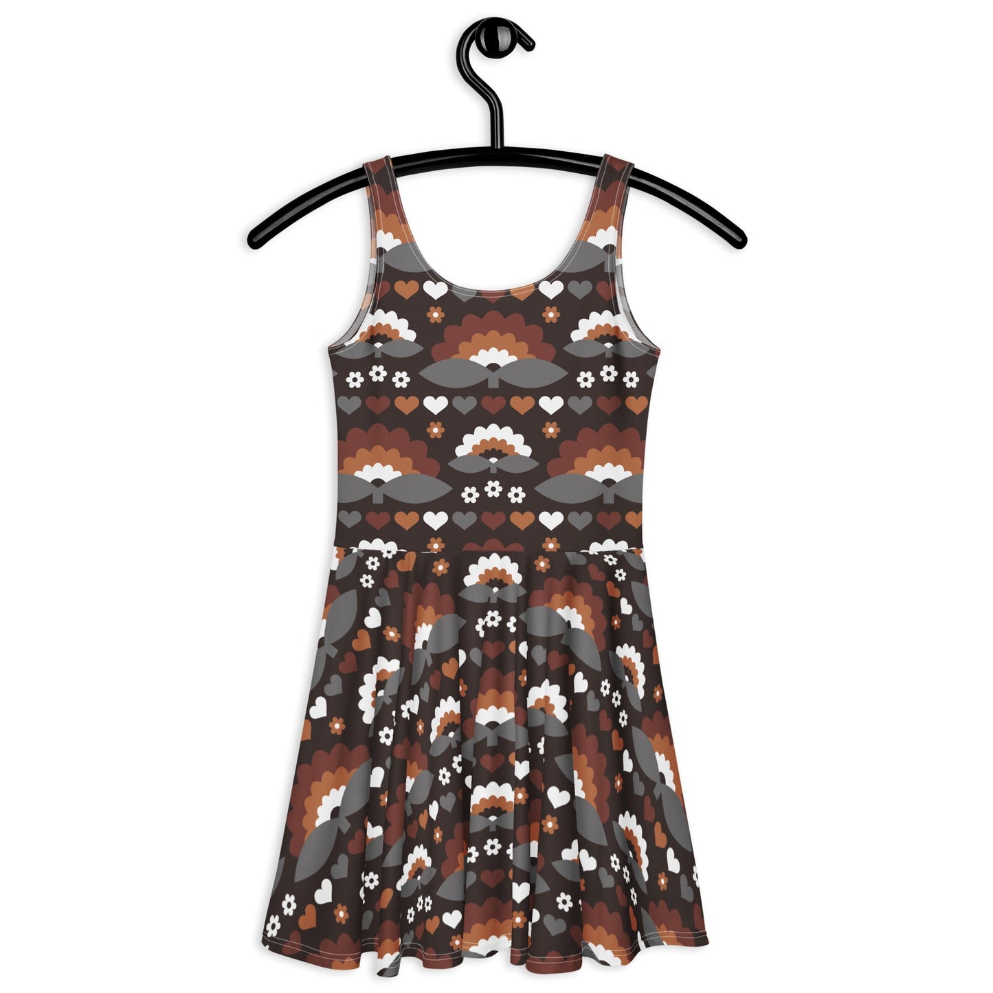 Skater Dress - FALL IN LOVE mocca