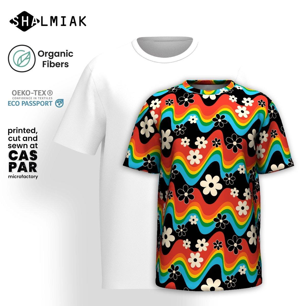 Organic Cotton T-Shirt - FLORA RAVE