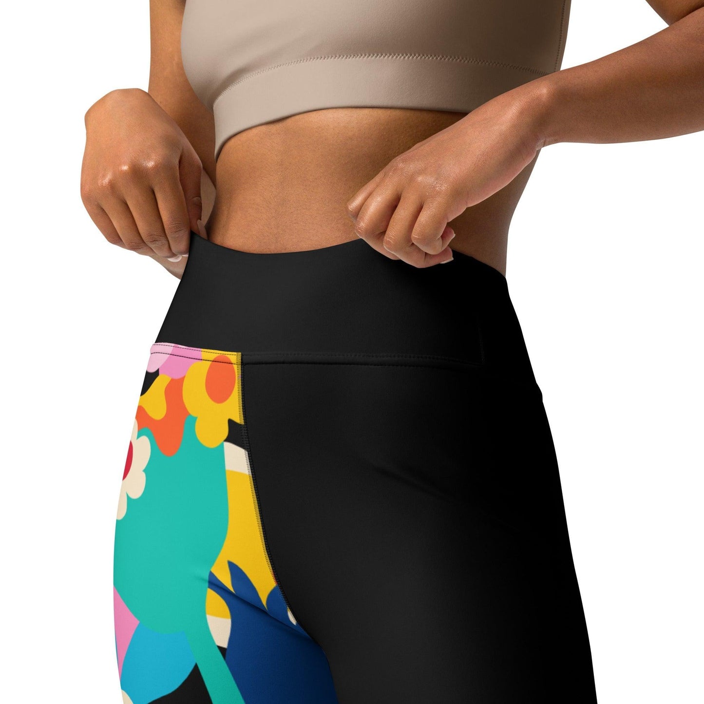 Yoga Leggings - FLORALEI
