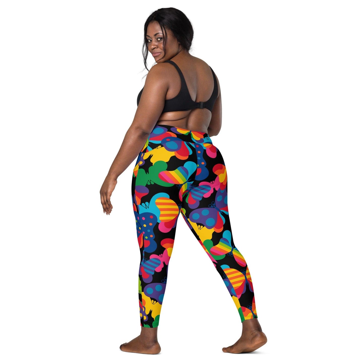 Leggings With Pockets - FLYRAVE black