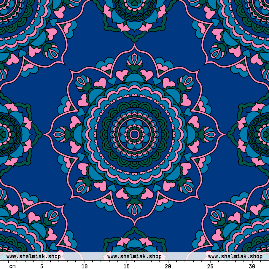 Fabric - FOREVERMORE sweet blue