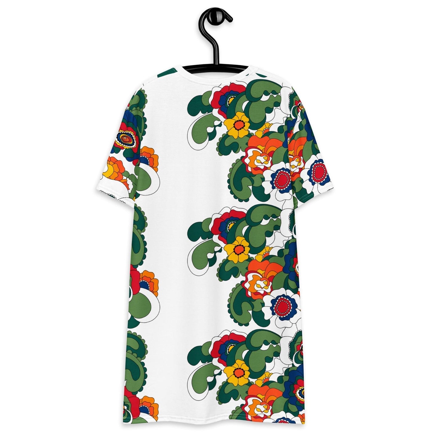 T-Shirt Dress - GROOVY KURBITS white