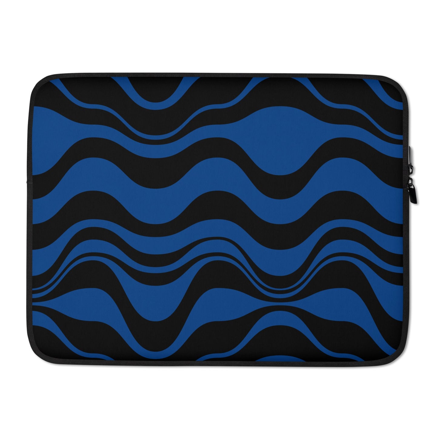 Laptop Sleeve - ENERGY WAVES blue black