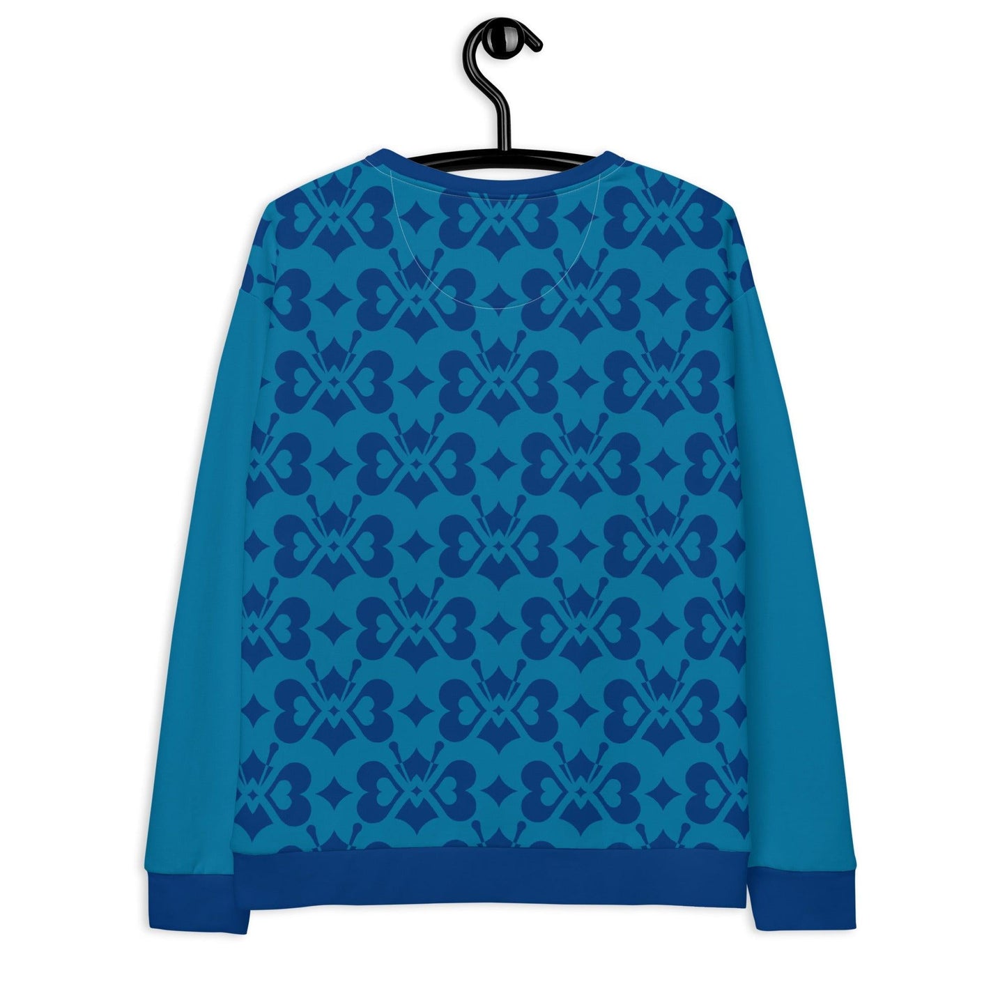Sweatshirt - LOVE BUTTERFLY blue