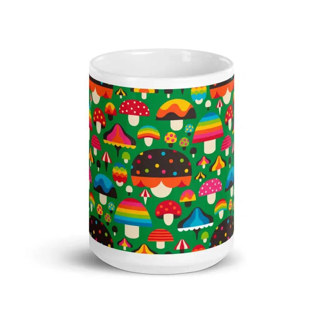 Mug - MUSHROOM MANIA green
