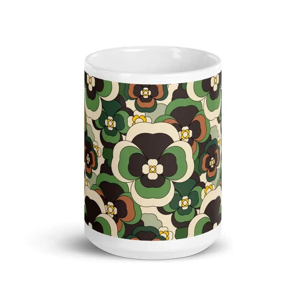 Mug - PANSY FANTASY green