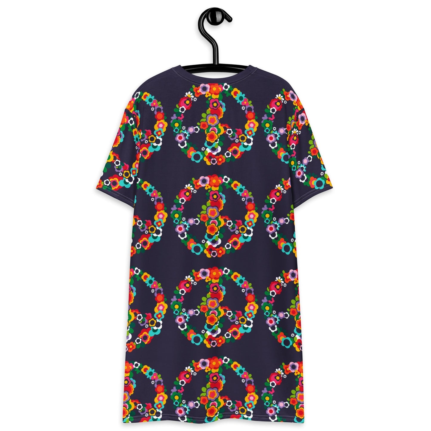 T-Shirt Dress - PEACE BLOSSOMS