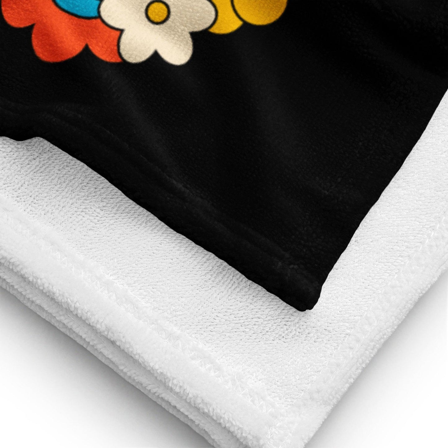 Towel - POPBUNNY black (just bunny)