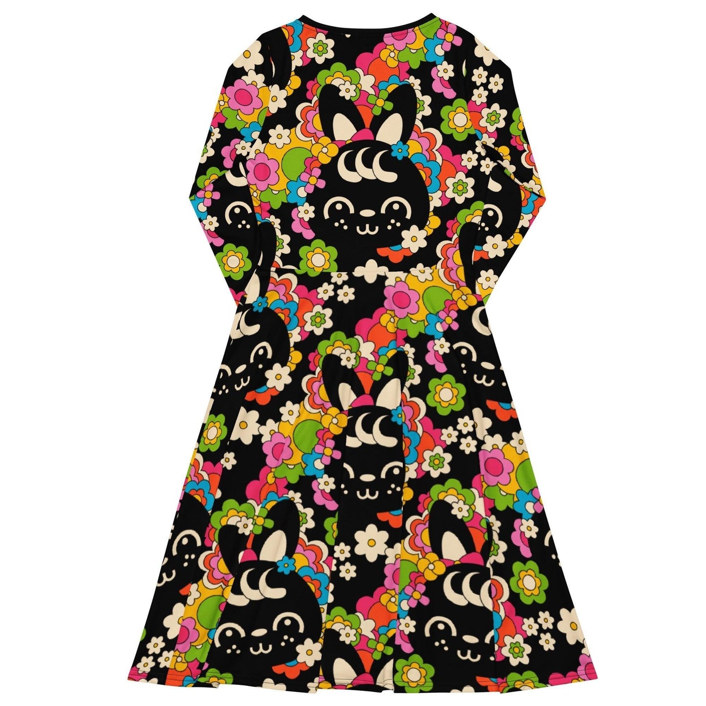 Midi Dress - POPBUNNY black
