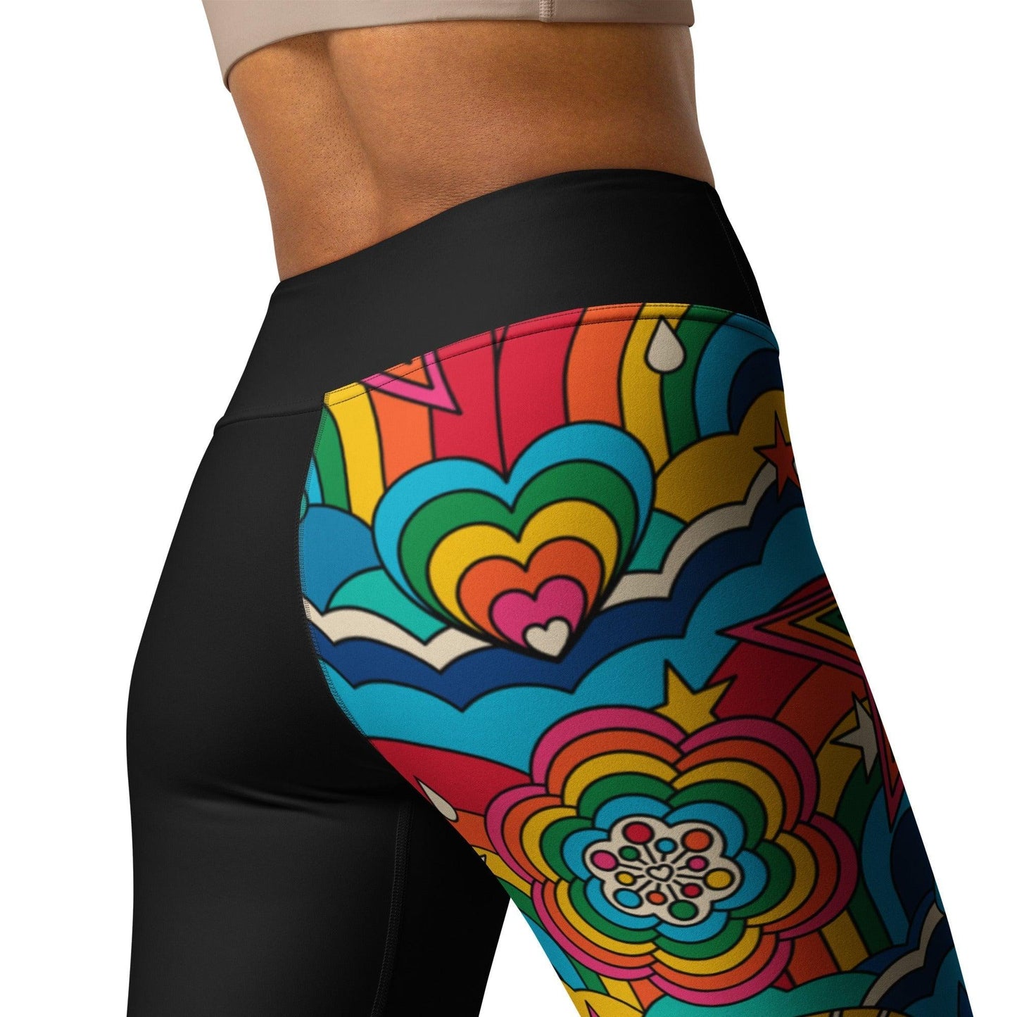 Yoga Leggings - RAINBOW RAVE