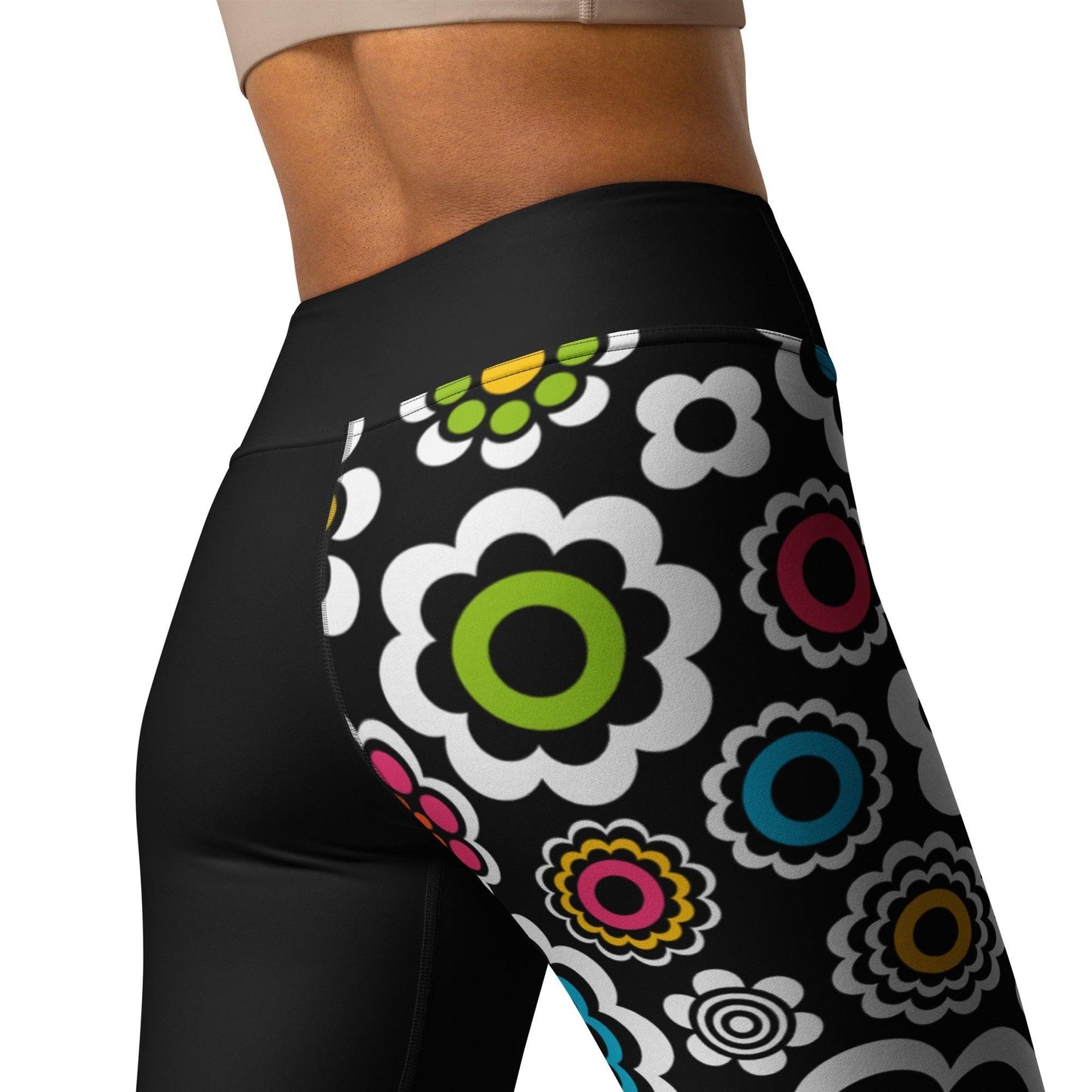 Yoga Leggings - SUGAR BLOOM