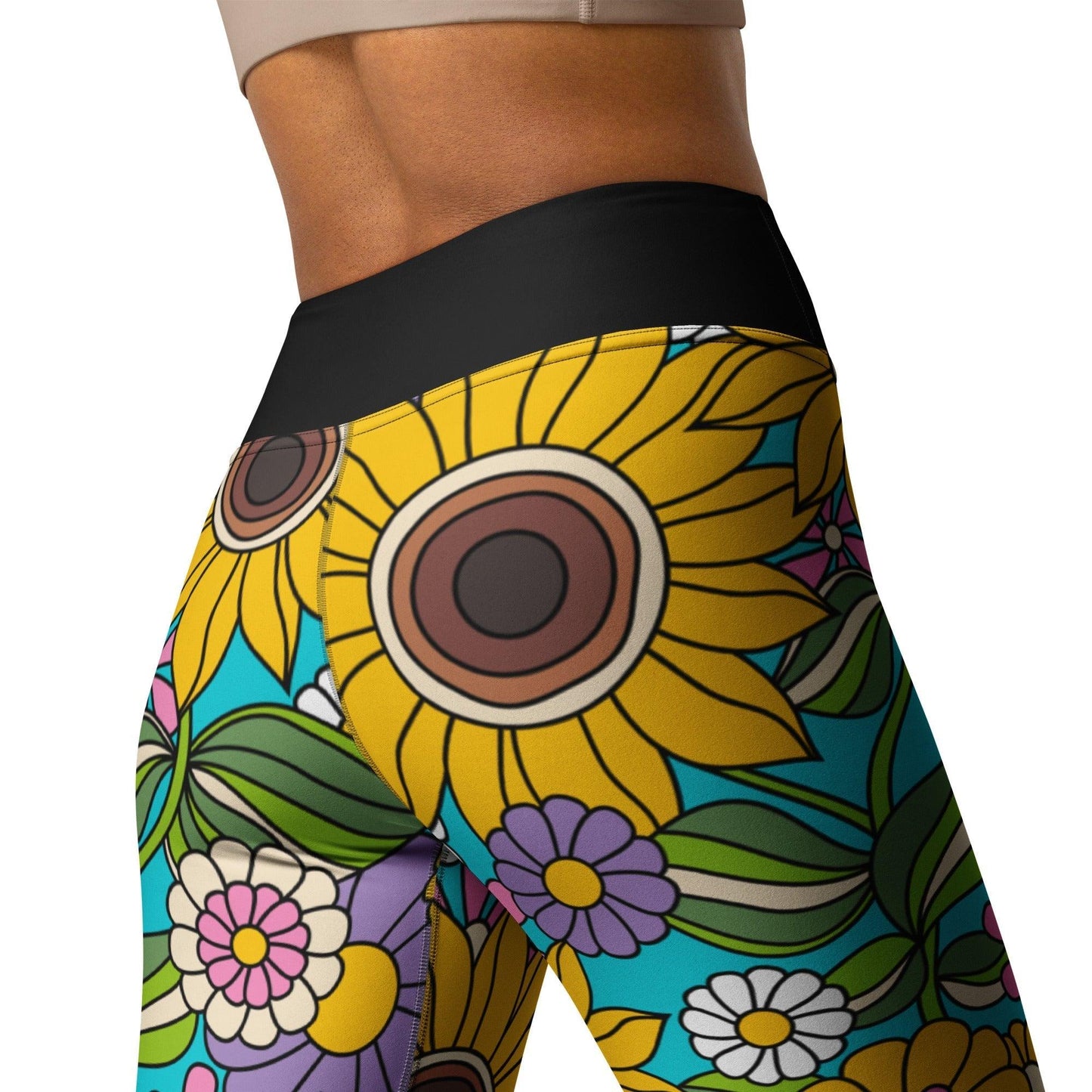 Yoga Leggings -2- SUNDANCE turquoise