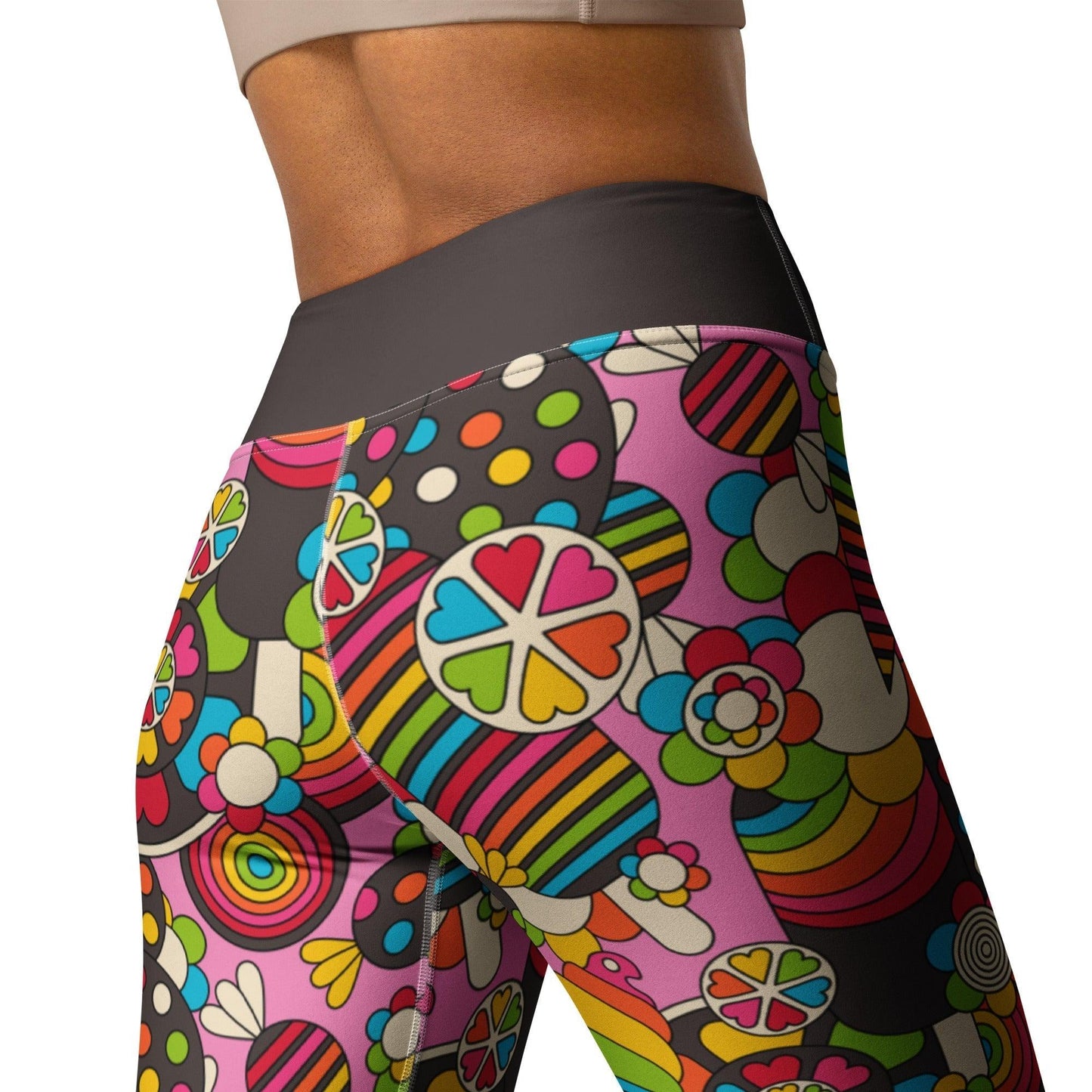 Yoga Leggings -2- SWEET FREAK pink