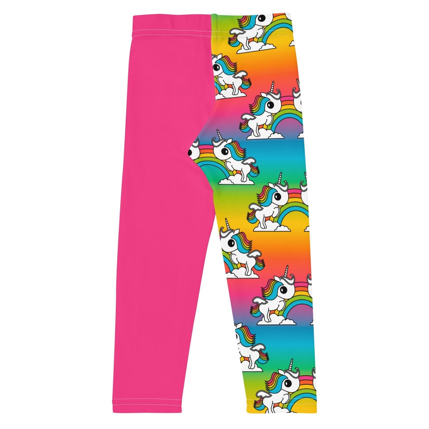 Kids' Leggings - UNIQUE rainbow - Unicorns and rainbows
