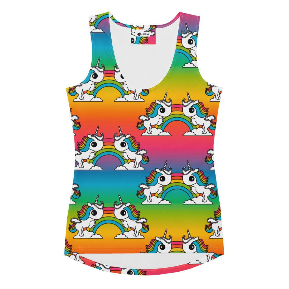 Tank Top - UNIQUE rainbow - Unicorns and rainbows