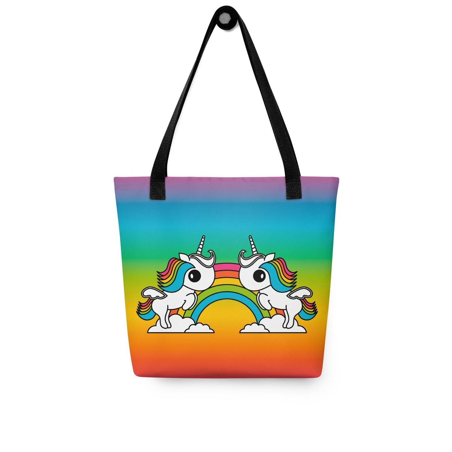 Tote Bag - UNIQUE rainbow - Unicorns and rainbows