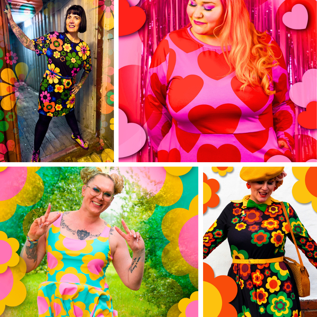 Colorful dresses by SHALMIAK.