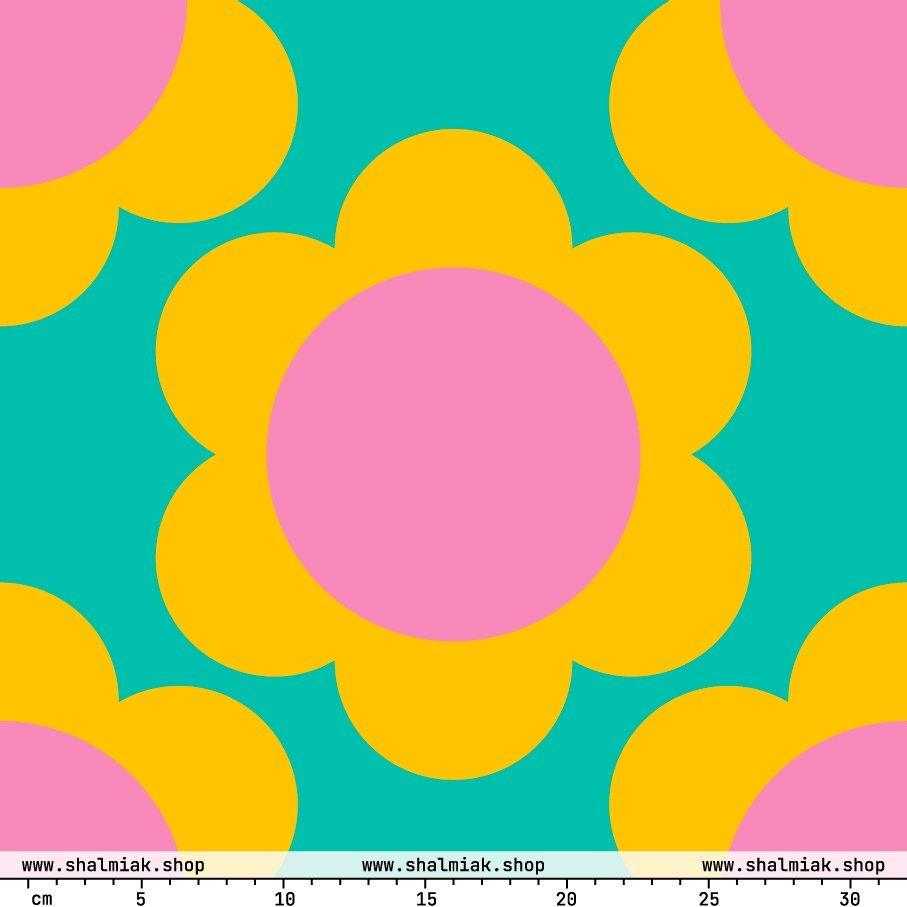 Fabric - ELLIE XL - Classic Flower Print