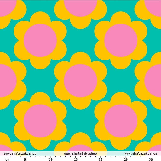 Fabric - ELLIE - Classic Flower Print