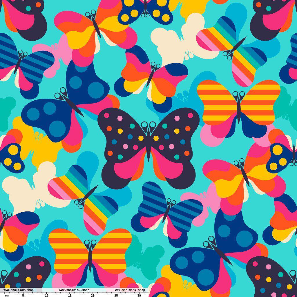 Fabric - FLYRAVE turquoise