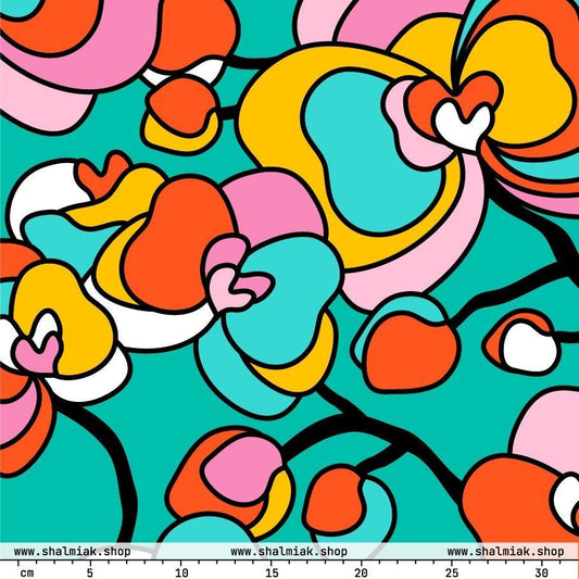 Fabric - JUBILEE mint XL