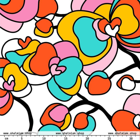 Fabric - JUBILEE white XL