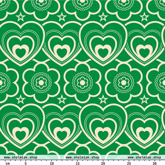 Fabric - RAMONA green