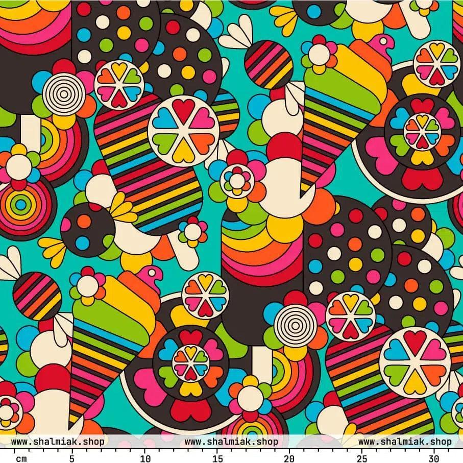 Fabric - SWEET FREAK mint