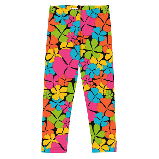 Kids' Leggings -2- ADELIE color - Wild Floral Print