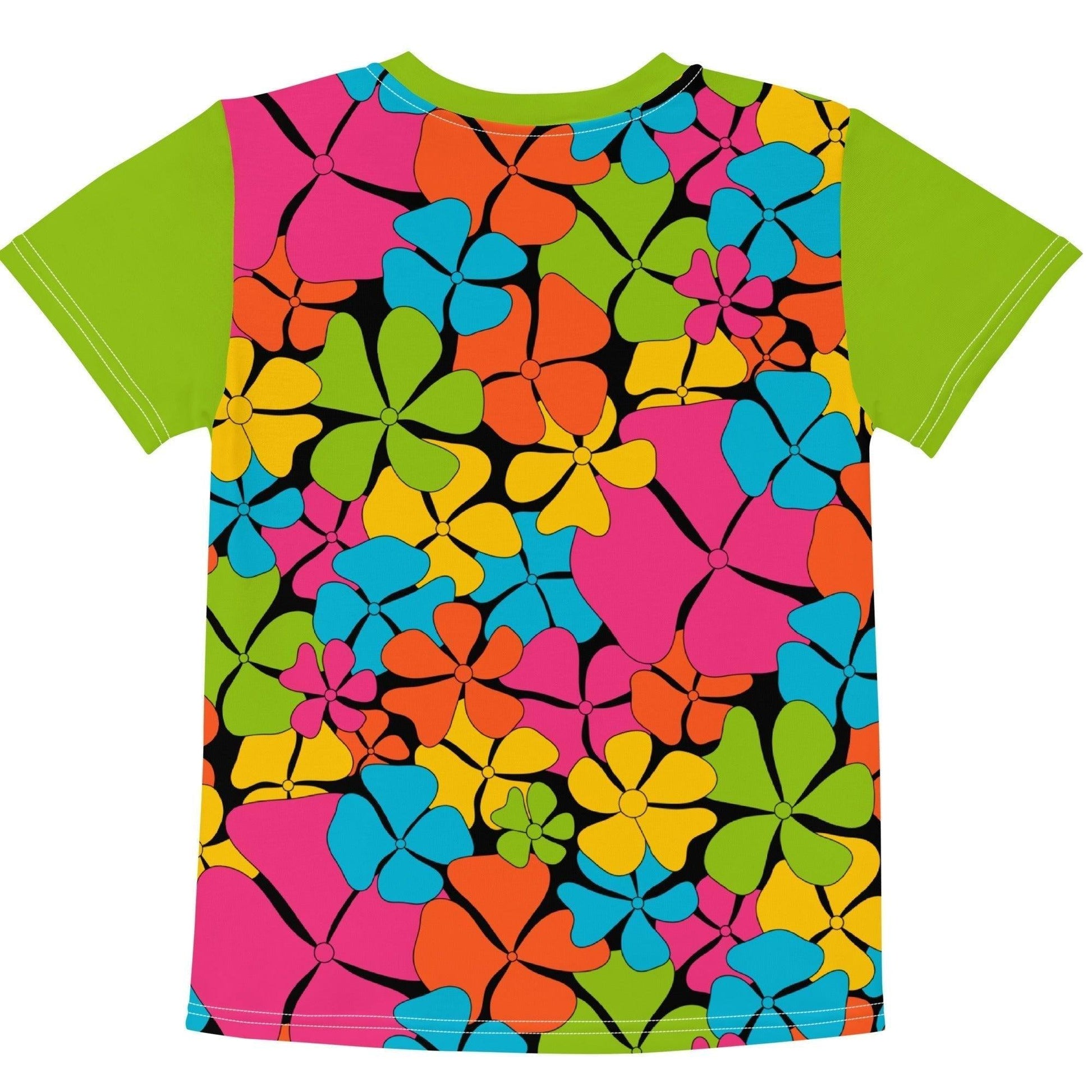 Kids' T-Shirt - ADELIE color - Wild Floral Print