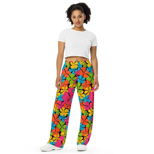 Pants - ADELIE color - Wild Floral Print