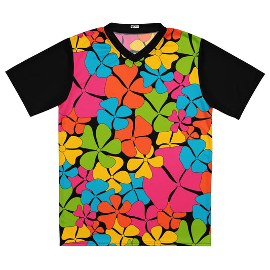 Sports Jersey - ADELIE color - Wild floral print 6XL