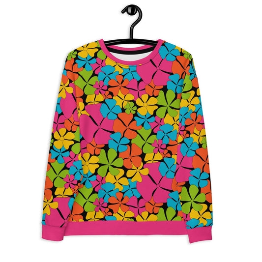 Sweatshirt - ADELIE color - Wild Floral Print