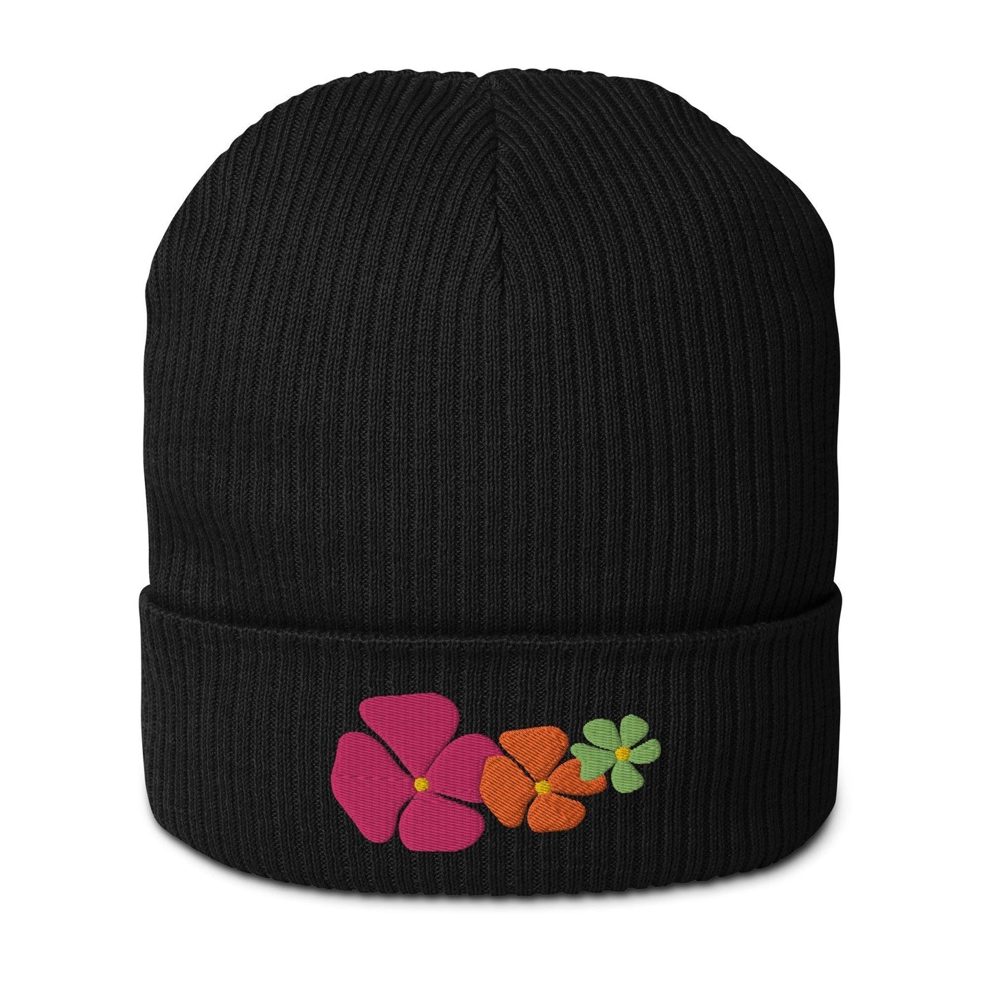 Beanie - ADELIE pink - Wild Floral Print
