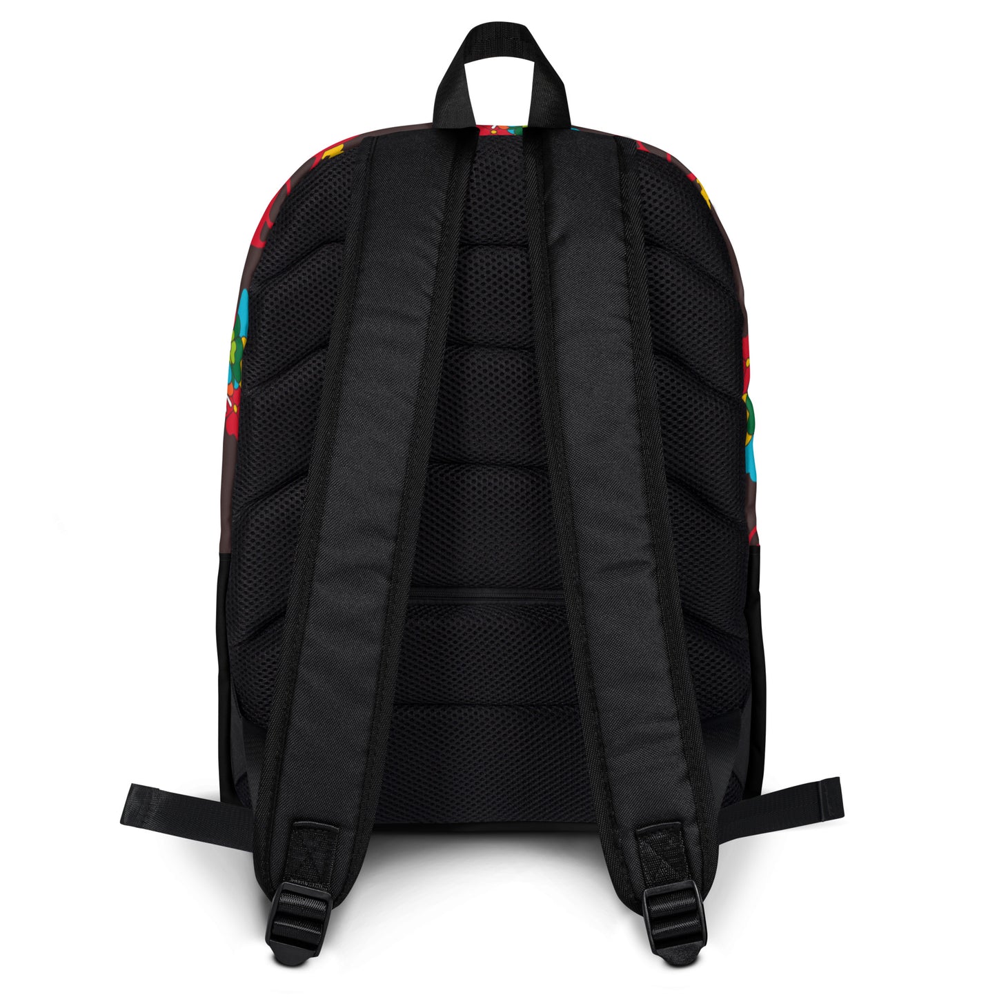 Backpack - DUCKS AND PEACE rainbow - Hippie roadtrip print