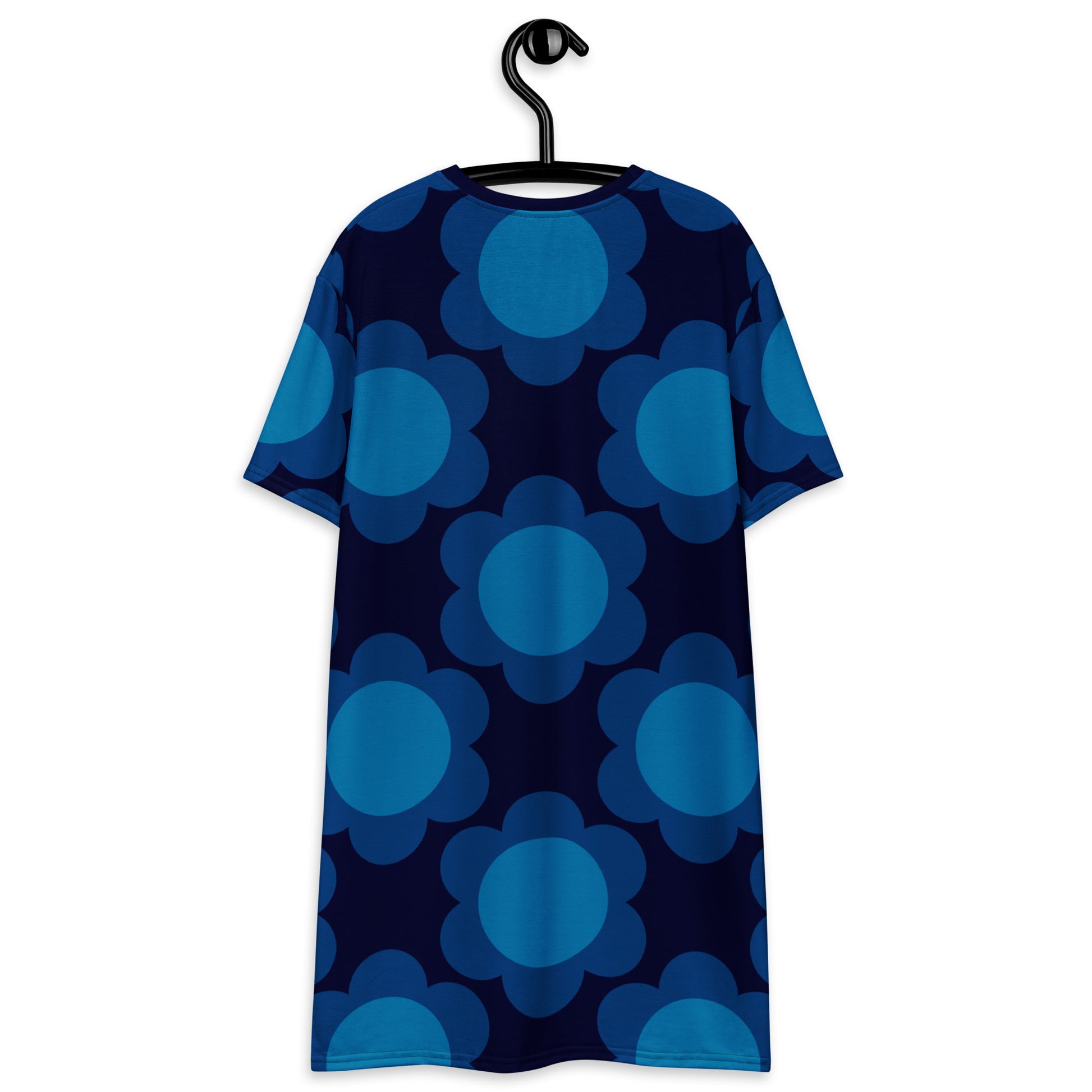 T-shirt dress - ELLIE dark blue - Classic floral print